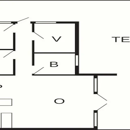 Σπίτι διακοπών 6 Person In Hemmet Falen