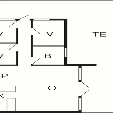 Casa vacanze 6 Person In Hemmet Falen